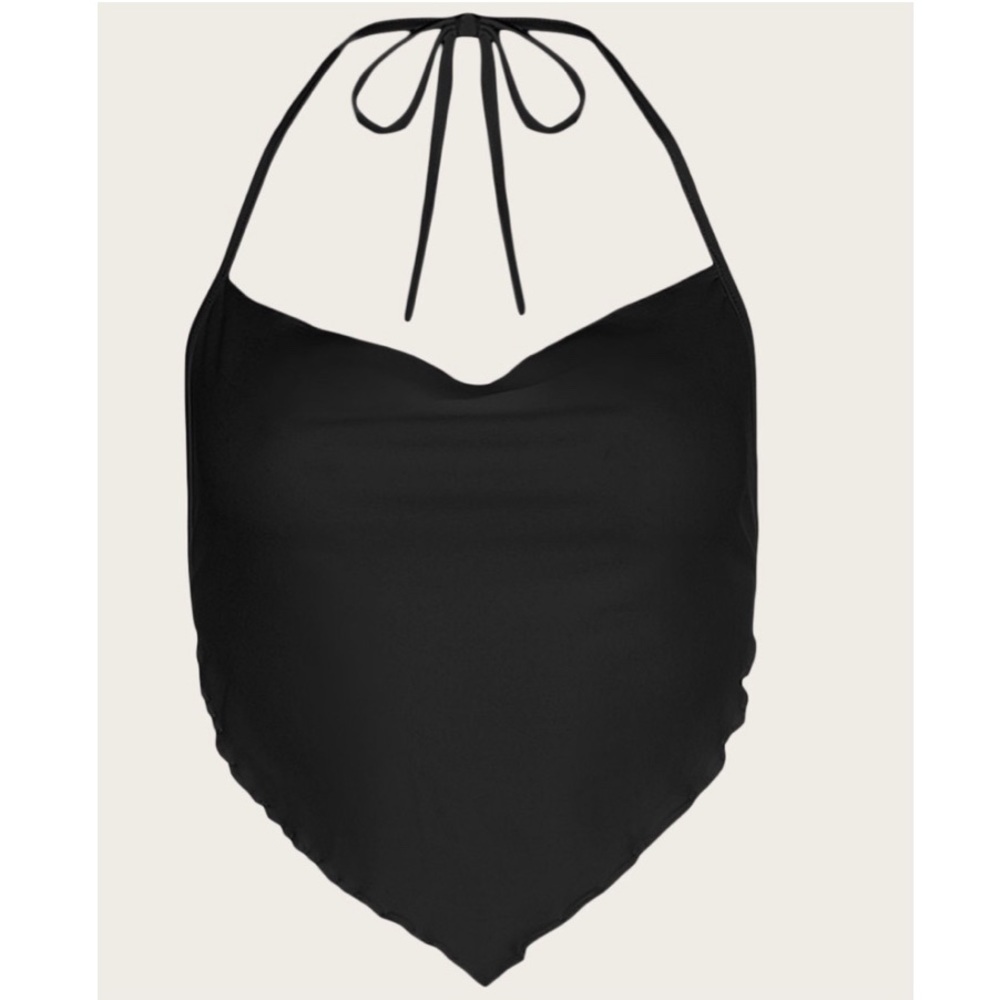 NEW| Everyday Chic Black Crop Top - Picture 3 of 4